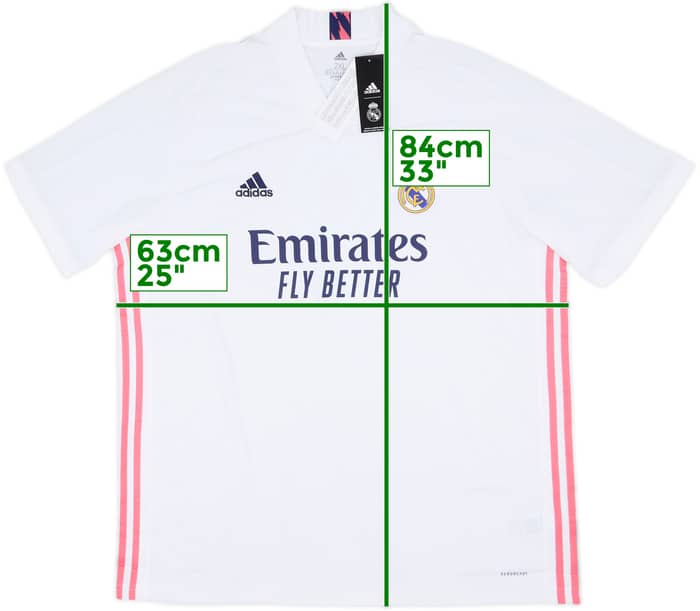 2020-21 Real Madrid Home Shirt Benzema #9 (XXL)