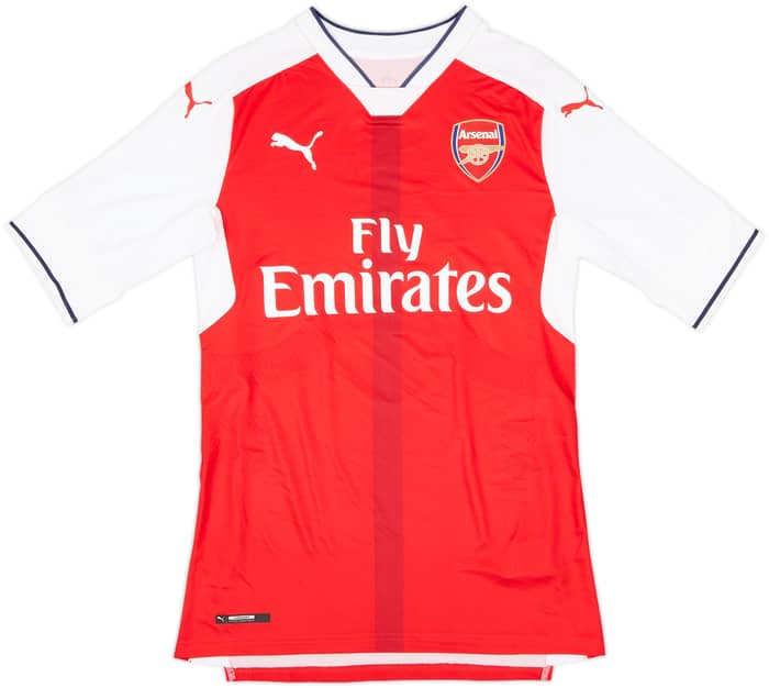 2017-18 Arsenal Player Issue (ACTV Fit) Home Shirt Ramsey #8 - 10/10 - (M)