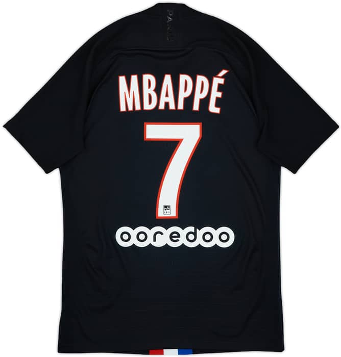 2019-20 Paris Saint-Germain Fourth Shirt Mbappe #7 - 8/10 - (S)