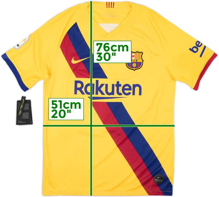 2019-20 Barcelona Away Shirt Messi #10 (M)