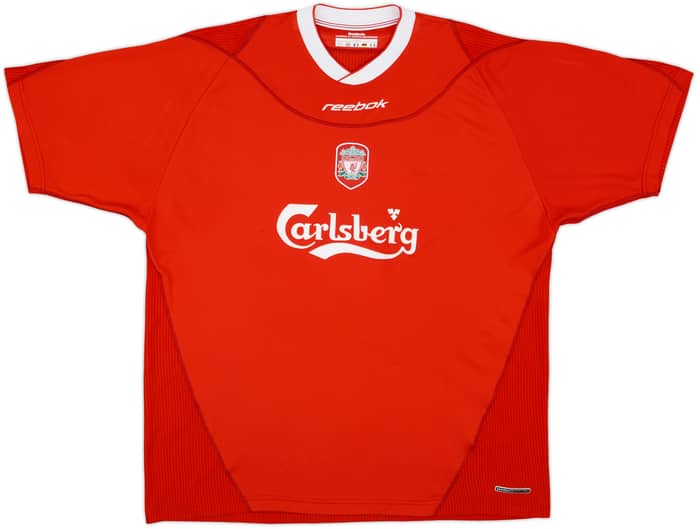 2002-04 Liverpool Home Shirt Owen #10 - 9/10 - (XL)