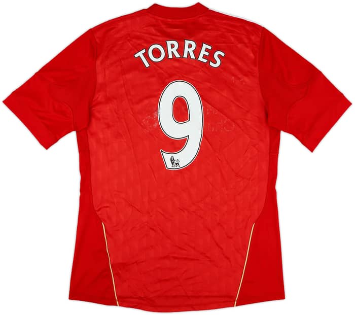 2010-12 Liverpool Home Shirt Torres #9 - 5/10 - (M)