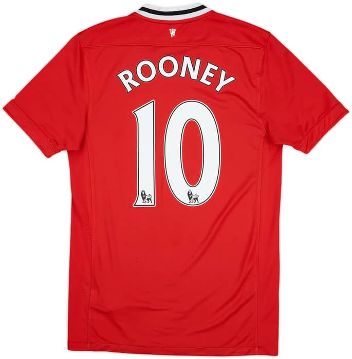 2011-12 Manchester United Home Shirt Rooney #10 - 6/10 - (S)