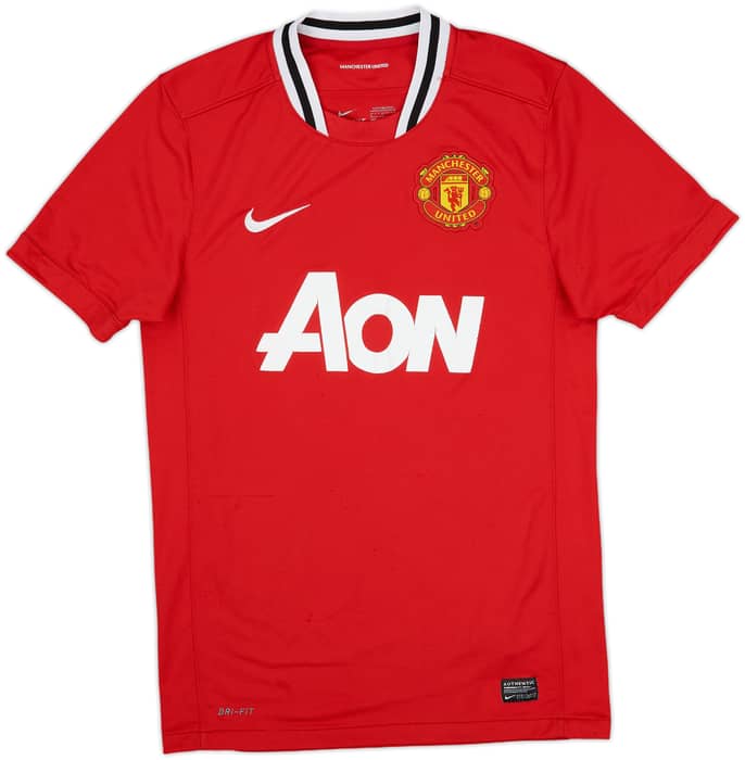 2011-12 Manchester United Home Shirt Rooney #10 - 6/10 - (S)