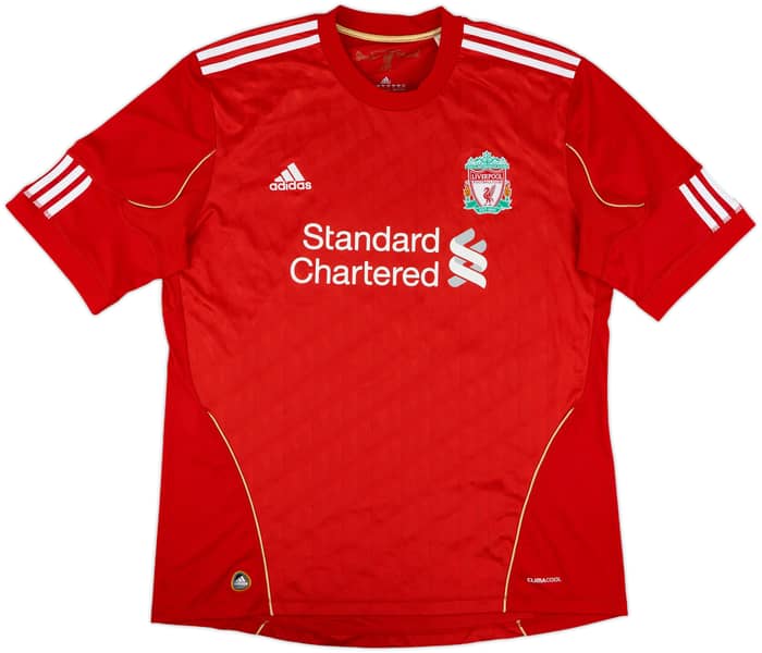 2010-12 Liverpool Home Shirt Suarez #7 - 9/10 - (XL)
