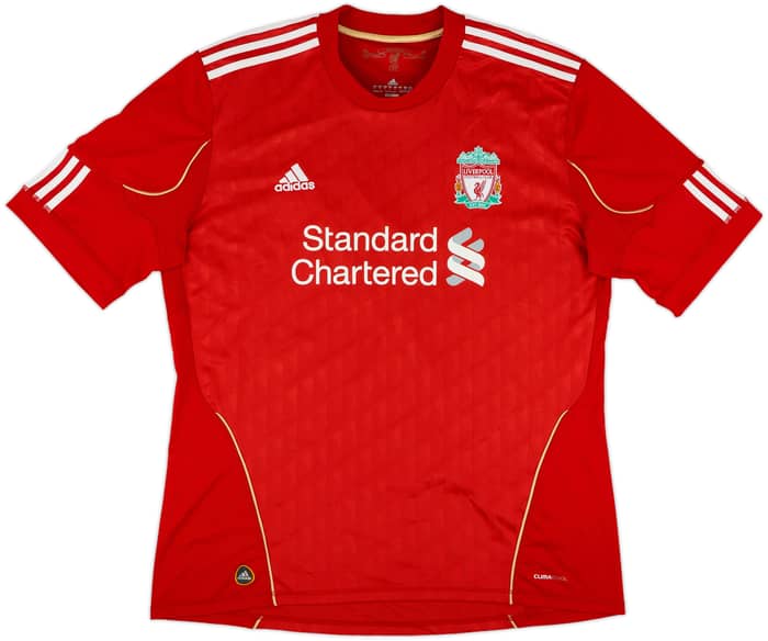 2010-12 Liverpool Home Shirt Suarez #7 - 7/10 - (XL)