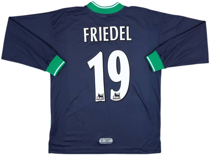 1999-00 Liverpool GK Shirt Friedel #19 - 7/10 - (S)