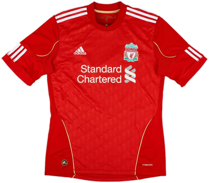 2010-12 Liverpool Home Shirt Suarez #7 - 8/10 - (M)
