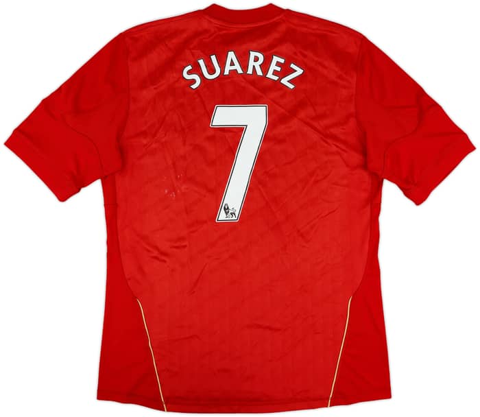 2010-12 Liverpool Home Shirt Suarez #7 - 5/10 - (L)