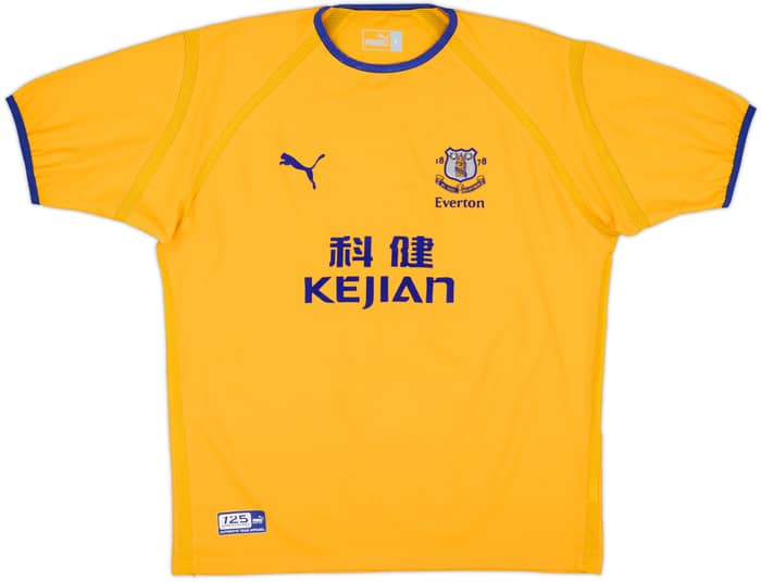 2003-04 Everton Away Shirt Rooney #18 - 8/10 - (L)