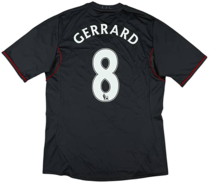 2011-12 Liverpool Away Shirt Gerrard #8 - 6/10 - (M)