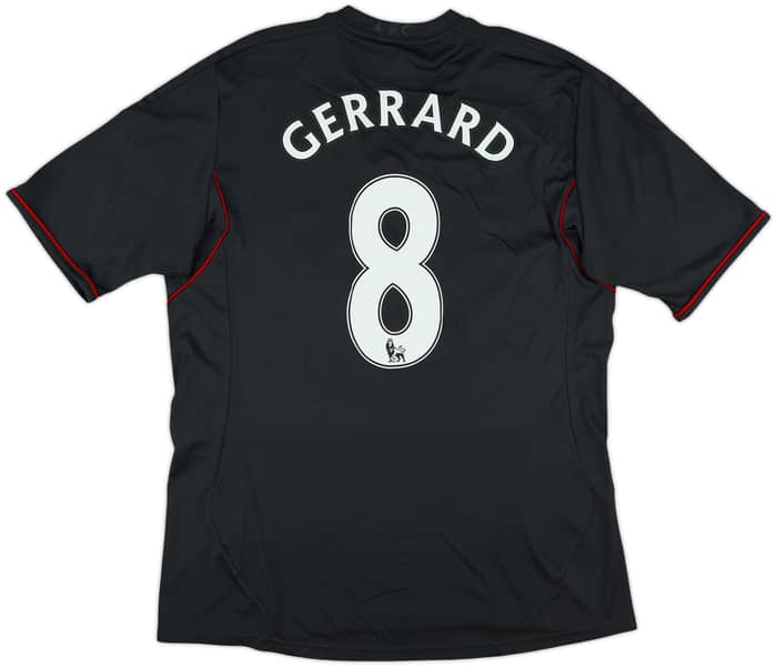 2011-12 Liverpool Away Shirt Gerrard #8 - 6/10 - (L)