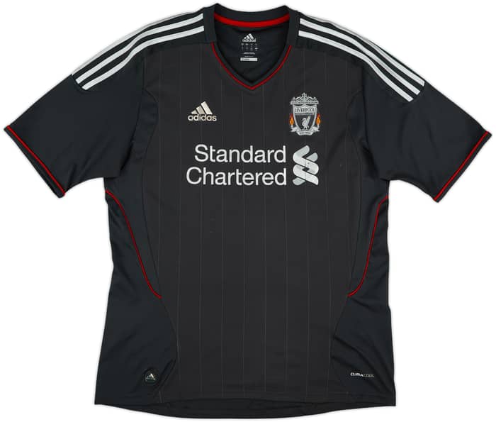 2011-12 Liverpool Away Shirt Gerrard #8 - 6/10 - (L)
