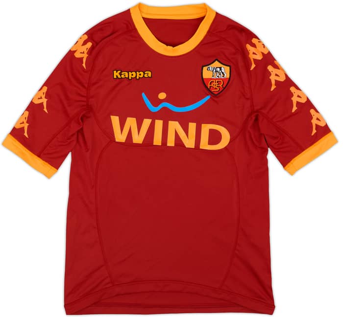 2010-11 Roma Home Shirt Totti #10 - 10/10 - (M)