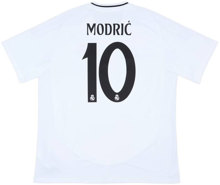 2024-25 Real Madrid Home Shirt Modric #10 (XL)