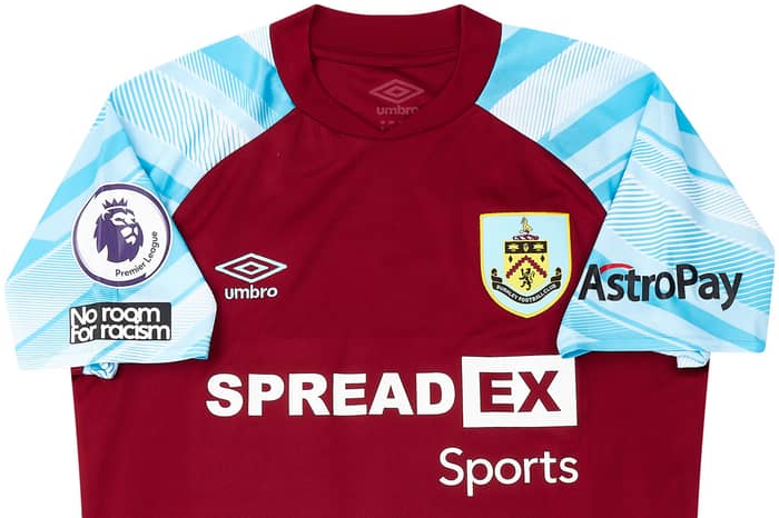 2021-22 Burnley Match Issue Home Shirt Westwood #18