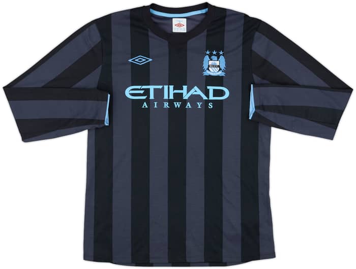 2012-13 Manchester City Third L/S Shirt Silva #21 - 6/10 - (M)