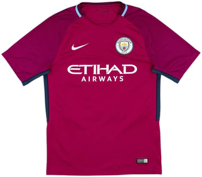 2017-18 Manchester City Away Shirt De Bruyne #17 - 7/10 - (S)