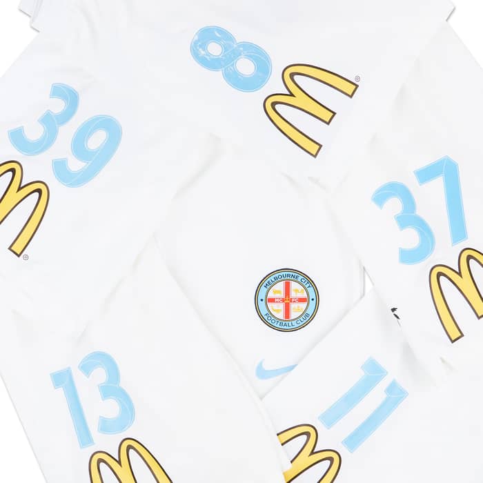 2018-19 Melbourne City Match Worn Home Shorts (Very Good)