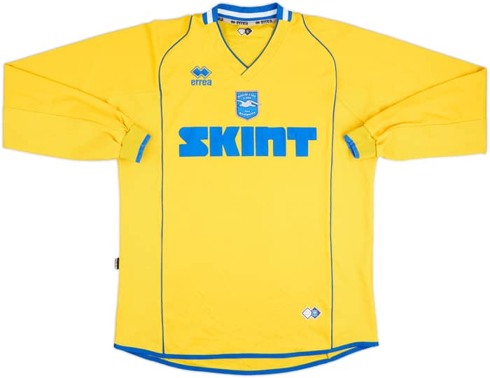 2007-08 Brighton Third L/S Shirt #3 - 8/10 - (XL)