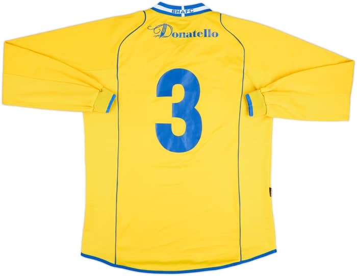 2007-08 Brighton Third L/S Shirt #3 - 8/10 - (XL)