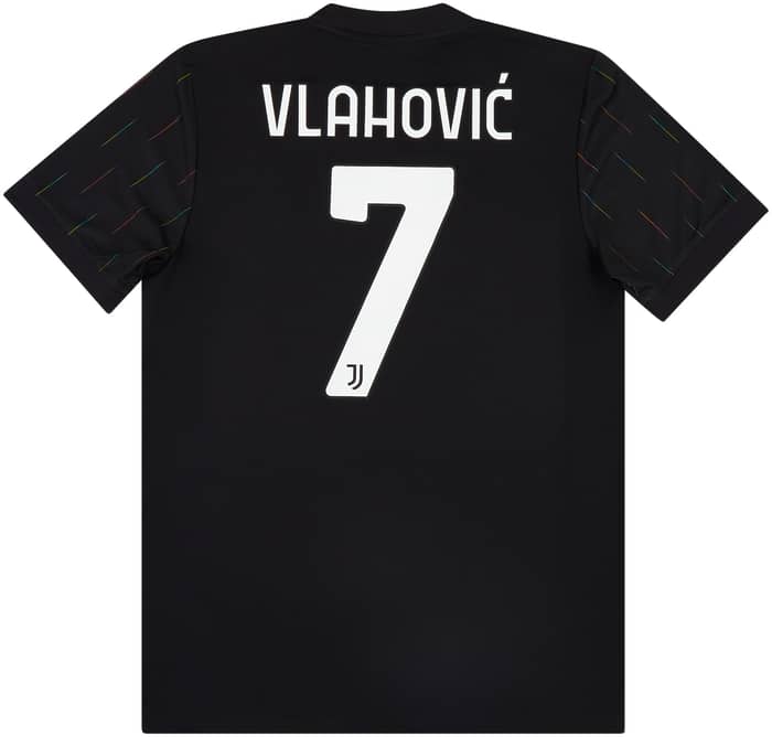 2021-22 Juventus Away Shirt Vlahovic #7