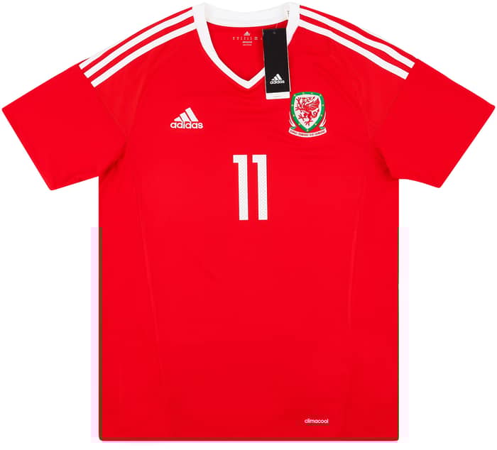 2016-17 Wales Home Shirt Bale #11 (M)
