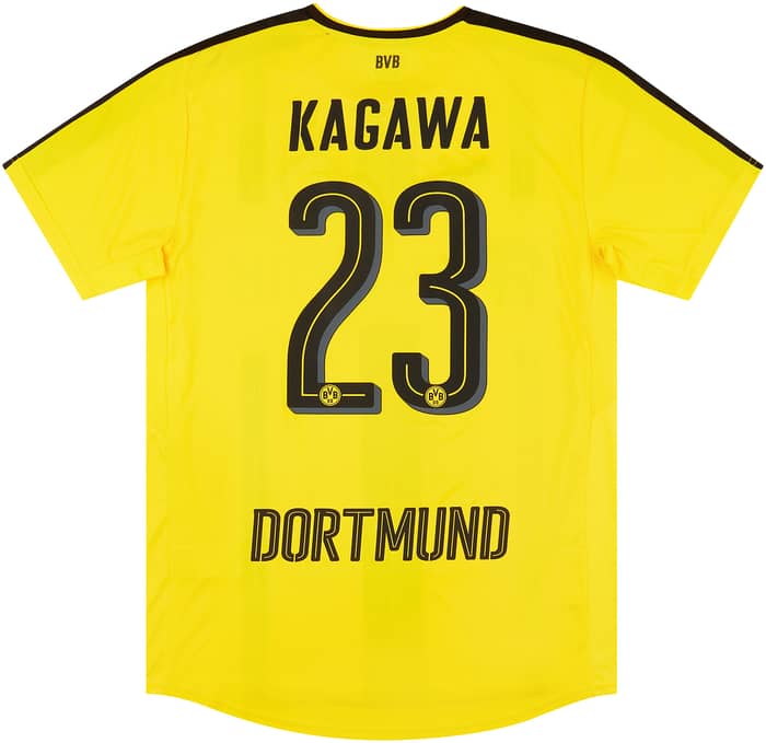 2016-17 Dortmund Home Shirt Kagawa #23