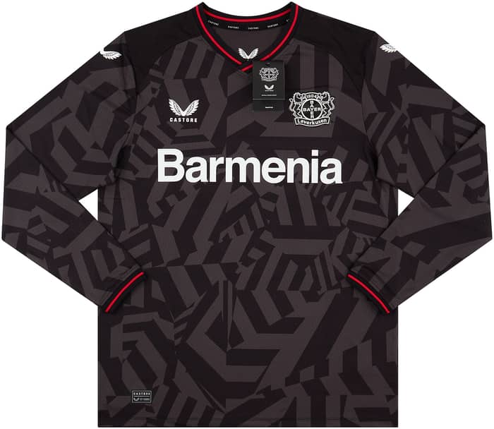 2022-23 Bayer Leverkusen Player Issue Pro Away L/S Shirt Schick #14