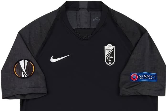2020-21 Granada Match Issue Europa League Away Shirt Germán #6 (v Man Utd)