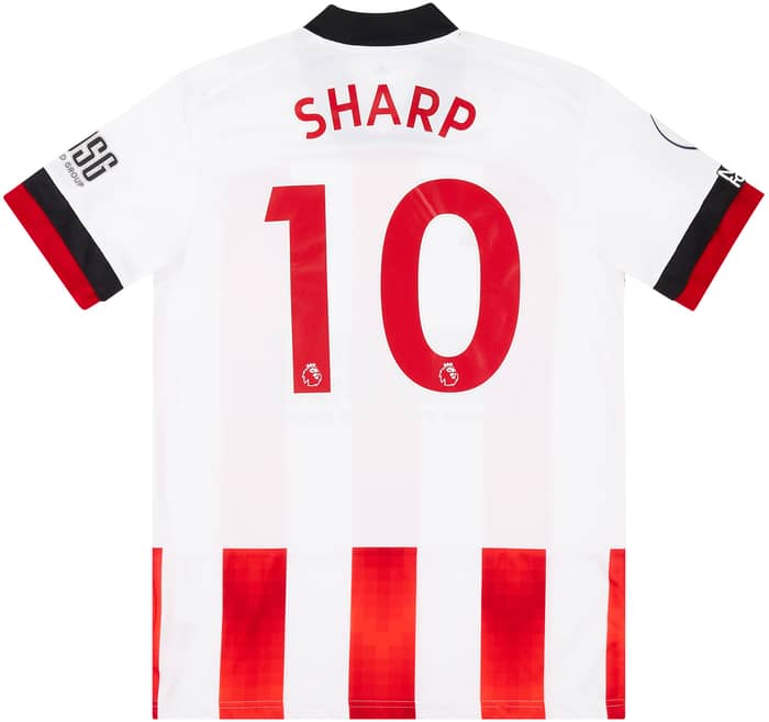 2020-21 Sheffield United Match Issue Home Shirt Sharp #10 (v Man Utd)