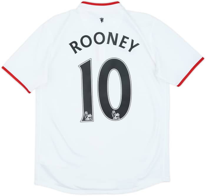 2012-14 Manchester United Away Shirt Rooney #10 - 8/10 - (XL.Boys)