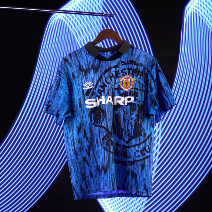Camiseta de visitante del Manchester United 1992-93