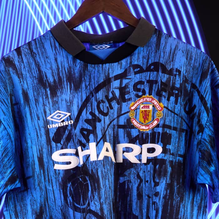 Camiseta de visitante del Manchester United 1992-93