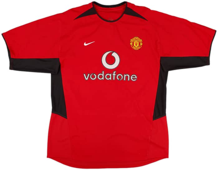 2002-04 Manchester United Home Shirt Ronaldo #7 - 6/10 - (L)
