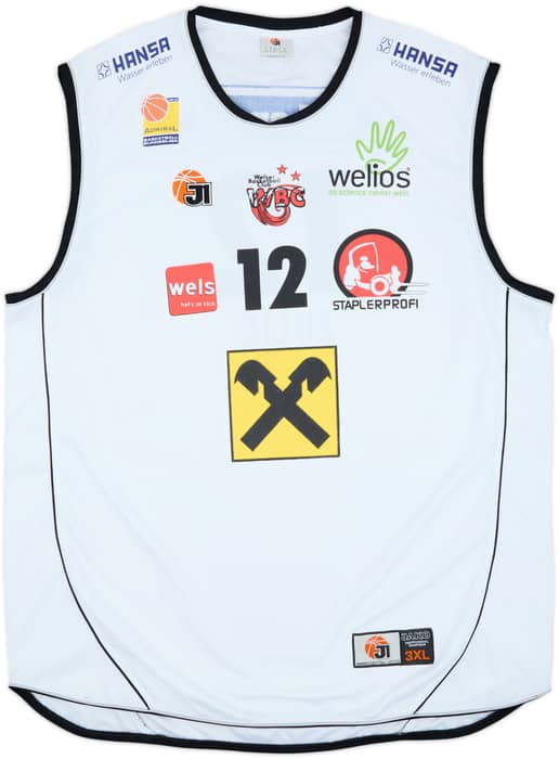 2011-12 WBC Wels Zulic #12 Jako Home Jersey - 9/10 - (3XL)