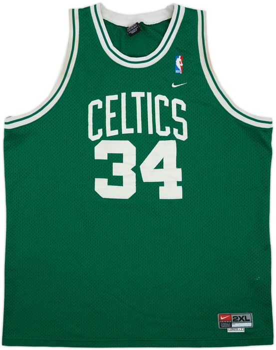 2000-04 Boston Celtics Pierce #34 Nike Swingman Away Jersey - 6/10 - (XXL)