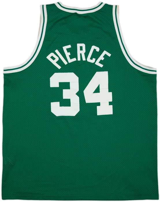 2000-04 Boston Celtics Pierce #34 Nike Swingman Away Jersey - 6/10 - (XXL)