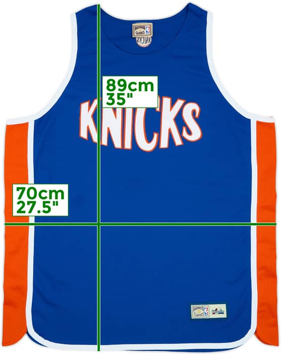 2000s New York Knicks Majestic Hardwood Classics Jersey - 8/10 - (3XL)
