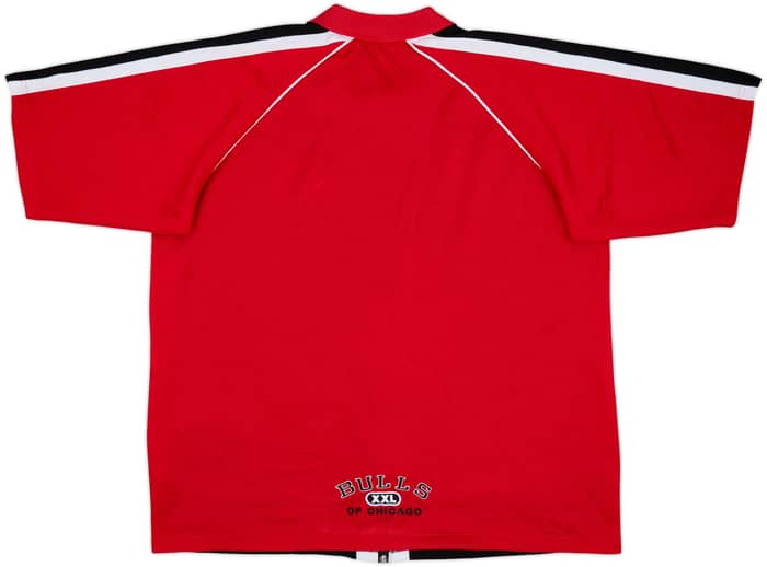 1990s Chicago Bulls Champion Full Zip Shooting Shirt - 8/10 - (L)