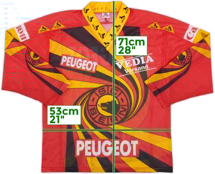 1993-94 SC Bern 'Signed' Blacky Alternate Jersey - 5/10 - (S)