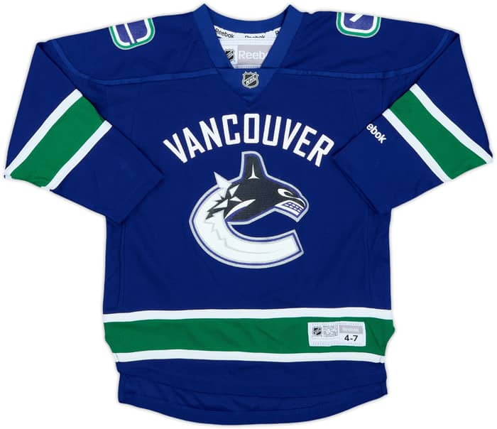 2011-17 Vancouver Canucks Reebok Replica Home Jersey - 8/10 - (5-6 Years)