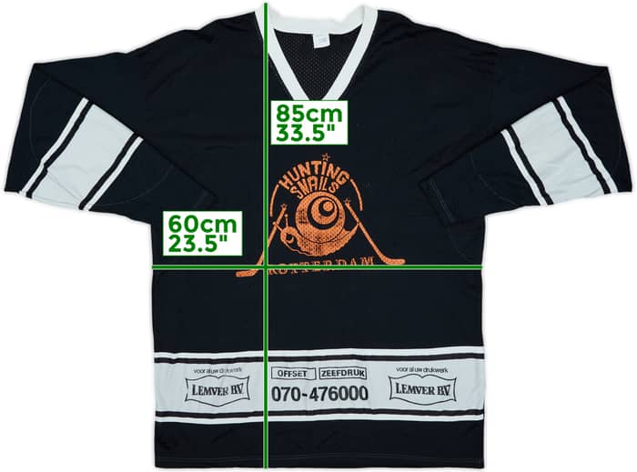 1980s Hunting Snails Rotterdam #29 Sportartikel Home Jersey - 6/10 - (XL)