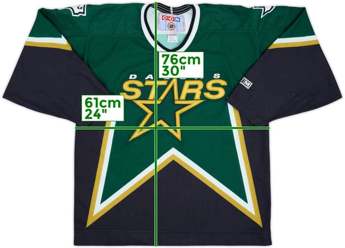 1997-98 Dallas Stars CCM Alternate Jersey - 8/10 - (L)