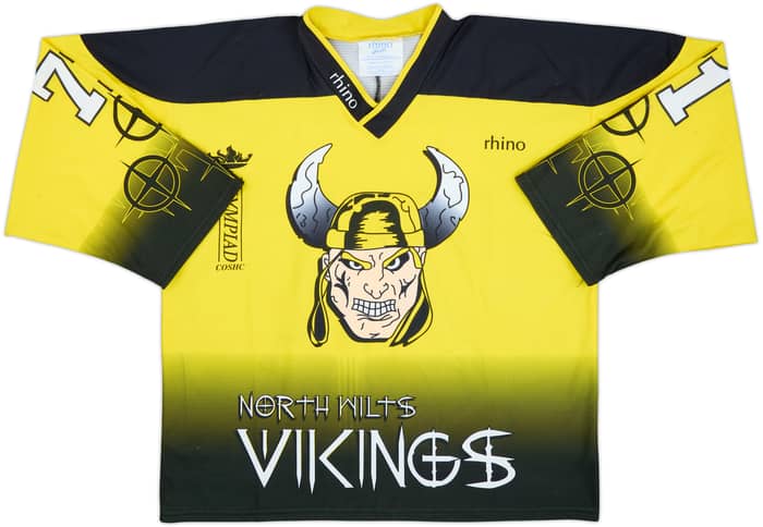 2003-05 North Wiltshire Vikings Hughes #71 Rhino Home Jersey - 5/10 - (XXL)