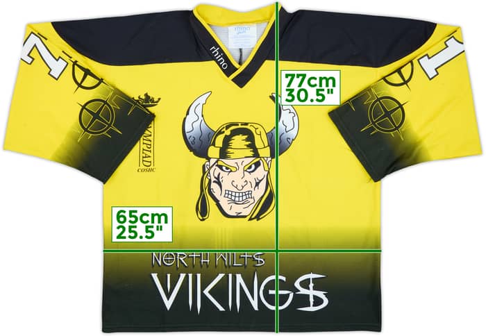 2003-05 North Wiltshire Vikings Hughes #71 Rhino Home Jersey - 5/10 - (XXL)