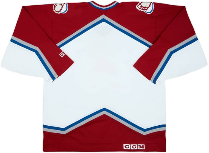 1995-96 Colorado Avalanche CCM Home Jersey - 8/10 - (L)