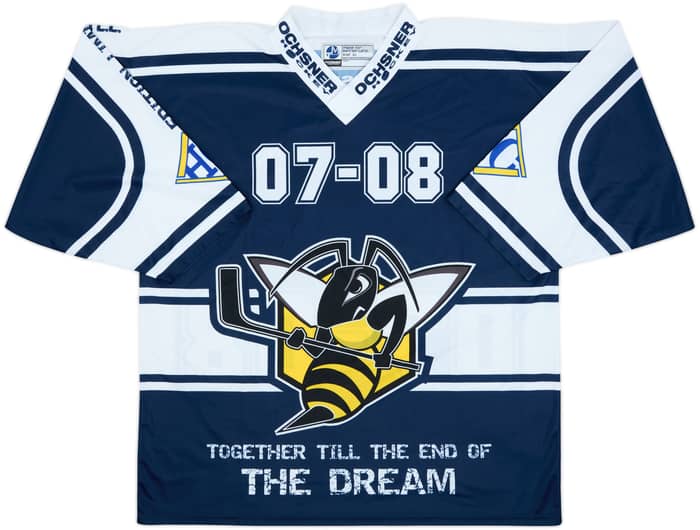 2007-08 HC La Chaux-de-Fonds Play-Off Ochsner Hockey Jersey - 9/10 - (XL)