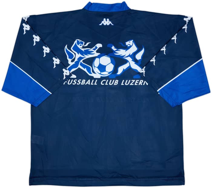 2000-02 FC Luzern Kappa Training Hockey Jersey - 9/10 - (XL)