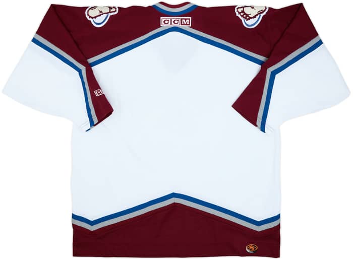2001-07 Colorado Avalanche CCM Home Jersey - 8/10 - (XL)